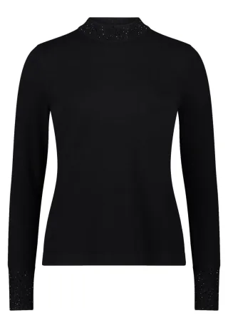 Betty Barclay - Feinstrickpullover schwarz - Gr. - 36