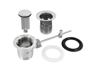 Ideal Standard Ablaufgarnitur für WT, Edelstahl B960853AA