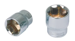 KS Tools 1/2" CHROMEplus 6kant-Stecknuss - 918.1312