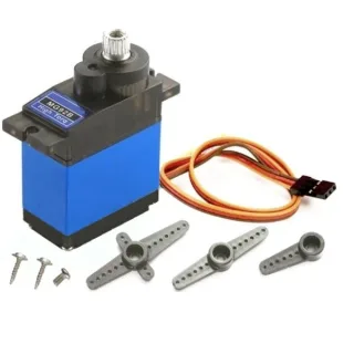 MG92B Robot 13.8g 3.5KG Torque Metal Gear Digital Servo 90 Degree For RC Airplane Models