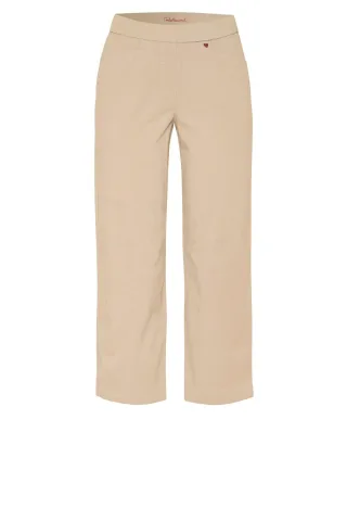 relaxed - Scarlet Wide Leg 6/8 beige - Gr. - 44