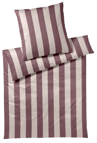 Elegante Bettwäsche "Night Stripe" 2 Stk. angenehmes Hautgefühl