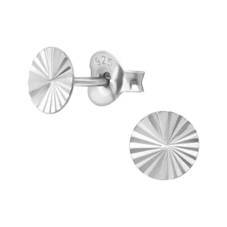 Kugel Ohrringe aus 925 Silber