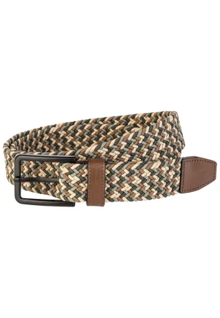 camel active - Multicolour Flechtgürtel sand - Gr. - XL
