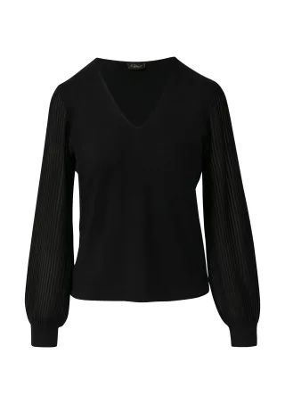 s.Oliver BLACK LABEL - Strickpullover schwarz - Gr. - 40