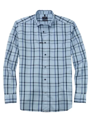 OLYMP - OLYMP Casual bleu - Gr. - M