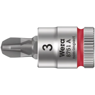 Wera 8751 A Phillips Zyklop Bitnuss mit 1/4"-Antrieb - 05003352001