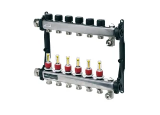 Tece floor Edelstahlvert. HKV 11 mit DFA SLQ, poliert, 1" IG flachdichtend, 77310011 77310011