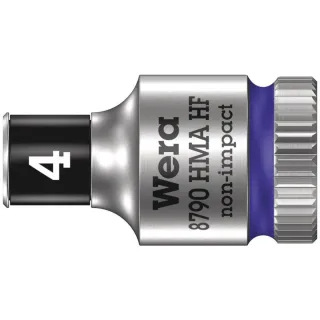 Wera 8790 HMA HF Zyklop-Steckschlüsseleinsatz mit 1/4"-Antrieb mit Haltefunktion Violett - 05003717001
