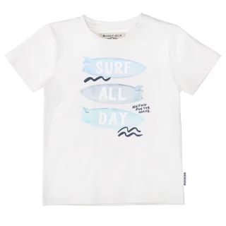 BASEFIELD - Kn.-T-Shirt light beige - Gr. - 116/122