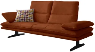 W.SCHILLIG 2,5-Sitzer "broadway, Designsofa mit tollem Sitzkomfort" Sitztiefenverstellung, Kopfteil- & Seitenteilverstellung, Breite 216cm