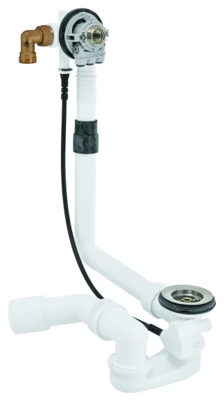 Grohe Wannenfüll-/Ab-/Überlaufgarnitur Talentofill 28990 Unterbau NW supersteel, 28990DC0 28990DC0