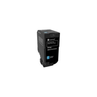 Original 74C2SCE LEXMARK CS72x Toner cyan