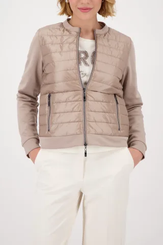 monari - Steppjacke mit Neopren - Gr. - 42