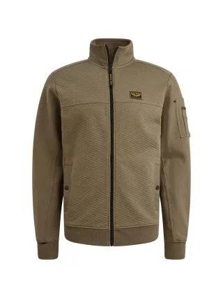 PME Legend - jacquard interlock sweat dusky green - Gr. - L