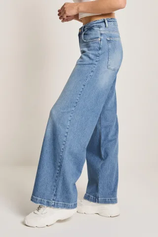 para mi - Wide Leg Denim - Cloe blau - Gr. - 46/32
