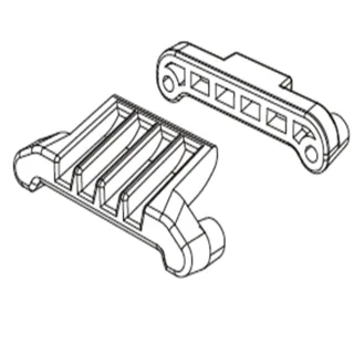 MJX 16208 RC Car Original Parts Front and Rear Car Shell Bracket 16280