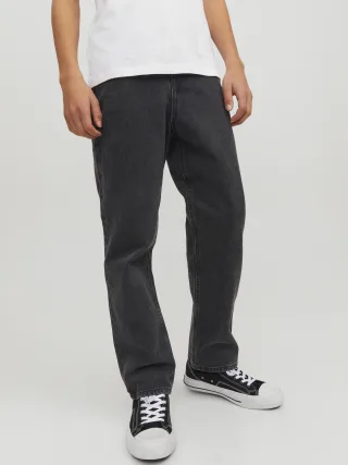 JACK&JONES - JJICHRIS JJORIGINAL AKM 823 NOOS JNR Black Denim - Gr. - 134