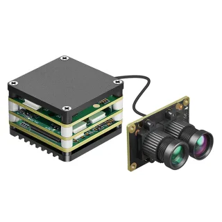 AI VisionCube D FPV Racing Drone AI Perception Module with Dual-Eye Thermal Imaging Automatic Target Tracking & Locking