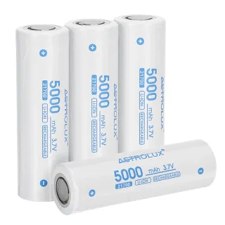 Astrolux® C2150 5000mAh 3C 3.7V 21700 Li-ion Battery Flat-top Unprotected 15A High Performance Rechargeable Lithium Powe