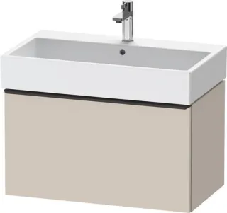 Duravit D-Neo Waschtischunterbau wandhängend Taupe Matt 784x442x440 mm - DE42730BD910000 DE42730BD910000