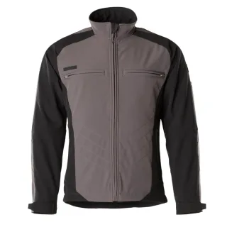 MASCOT Dresden Softshell Jacke UNIQUE Anthrazit / Schwarz 3XL - 12002-149-88809-3XL