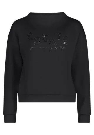 Betty Barclay - Sweatshirt schwarz - Gr. - 38