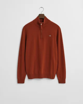 GANT - Superfine Lambswool Troyer modern rust - Gr. - L