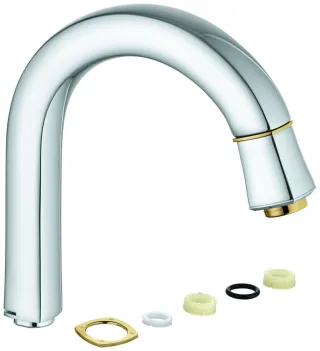 Grohe Auslauf 13349 chrom/gold , 13349IG0 13349IG0