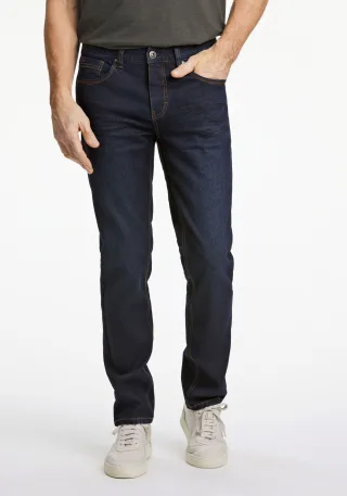 BISON 5-Pocket-Jeans "Jeans Tapered Fit"