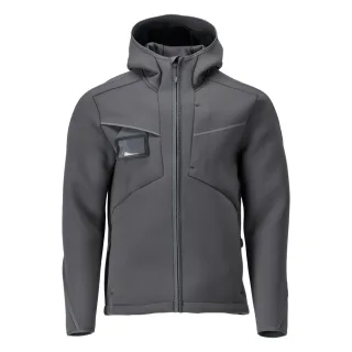MASCOT Herren Softshell Jacke mit Kapuze CUSTOMIZED Anthrazitgrau XXL - 22086-662-89-XXL