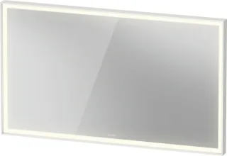 Duravit L-Cube Spiegel Weiß Aluminium Matt 1200x67x700 mm - LC7383018180100 LC7383018180100
