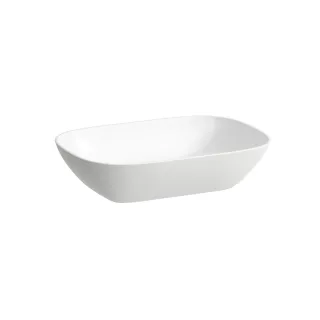 LAUFEN Waschtisch-Schale Ino 350x500x145, ohne Hahnloch, ohne Überlauf, geschliffen weiss matt H8123027571121
