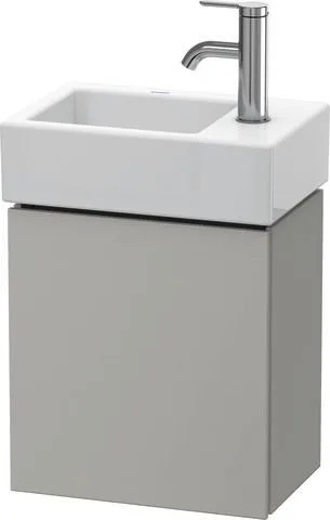 Duravit L-Cube Waschtischunterbau wandhängend Betongrau Matt 364x241x400 mm - LC6293R0707 LC6293R0707