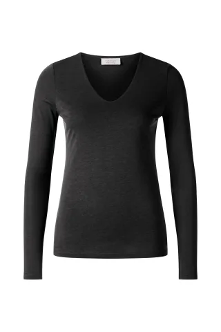Rich & Royal - EV Premium Longsleeve black - Gr. - S