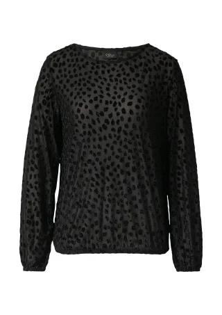 s.Oliver BLACK LABEL - T-Shirt schwarz - Gr. - 48