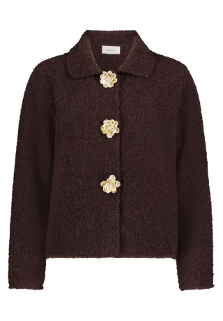 CARTOON - Cardigan braun - Gr. - 42