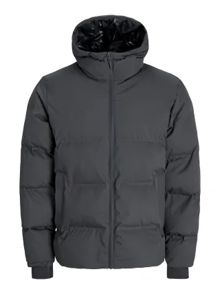 JACK&JONES - JJPAYNE PUFFER JACKET asphalt - Gr. - L