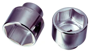 KS Tools 1" Sechskant-Stecknuss, kurz - 911.1822