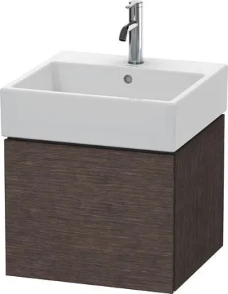 Duravit L-Cube Waschtischunterbau wandhängend Eiche dunkel gebürstet Matt 484x459x394 mm - LC6174072 LC617407272