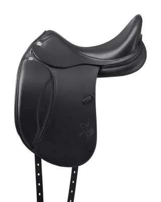 Sattel PR X-Helen 2 D DR, Doubliert, +1cm hinten, Klettpauschen