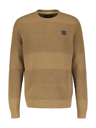LERROS - O-NECK BUENDCHEN bold camel - Gr. - XXL