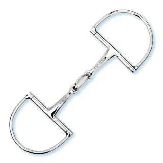 Gebiss ST Easy Control D-Ringtrense doppelt gebrochen