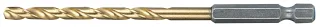 Makita HSS TiN Metallbohrer, Ø 3,0mm - Länge 81mm - 1/4" 6-kant - D-14928