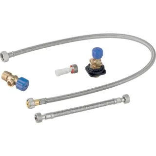 Geberit Wasseranschlussset unten zu Monolith Sanitärmodul für WC 101 cm, 131074001 131074001