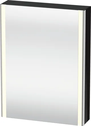 Duravit XSquare Spiegelschrank Schwarz 600x155x800 mm - XS7111R40402000 XS7111R40402000