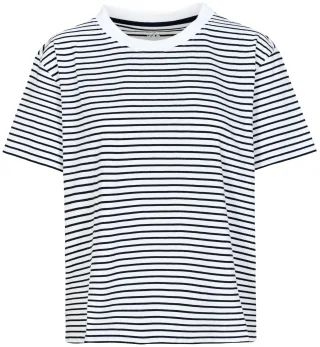 zab company - Da.Ringel T-Shirt, 1/2 Arm weiss-marine - Gr. - 46