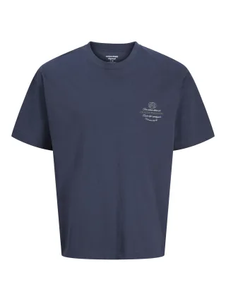 JACK&JONES - JORUPSTATE GRAPHIC BACK TEE SS CN Odyssey Gray - Gr. - S