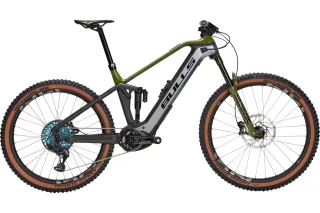 E-Bike ⌄  Bulls Sonic Evo AM Team Carbon 750 grün (Rahmenhöhe: XL = 51 cm | Körpergrösse 185 - 195 cm)