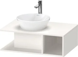 Duravit D-Neo Konsolenwaschtischunterbau wandhängend Weiß Hochglanz 800x550x260 mm - DE492802222 DE492802222